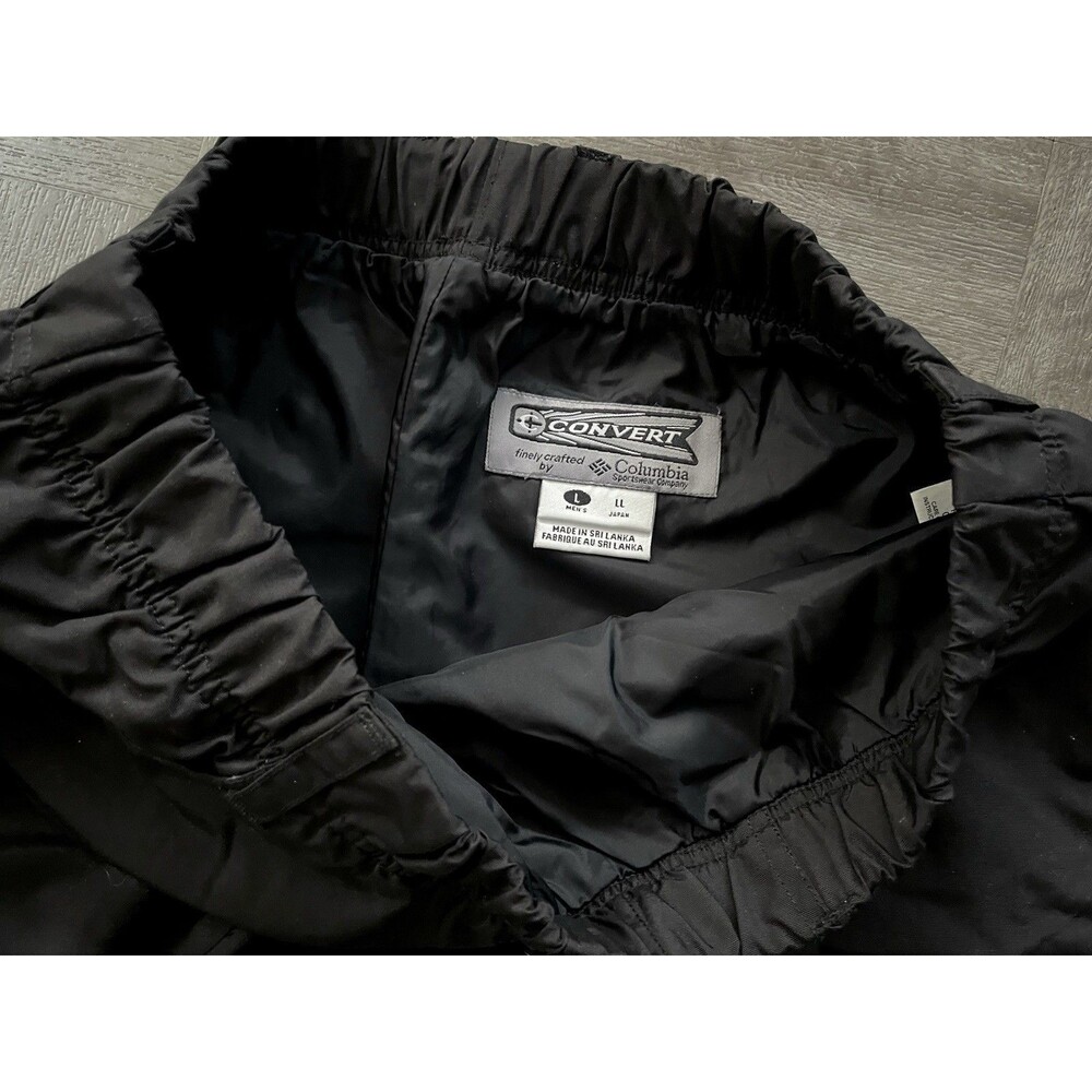 Columbia Convert Snow Pants Men’s Large Black Nyl… - image 6